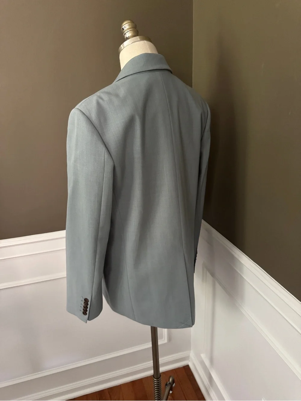 A.L.C. Calla Blazer Jacket in Slate Blue. Size 4. NWT. MSRP $795.
